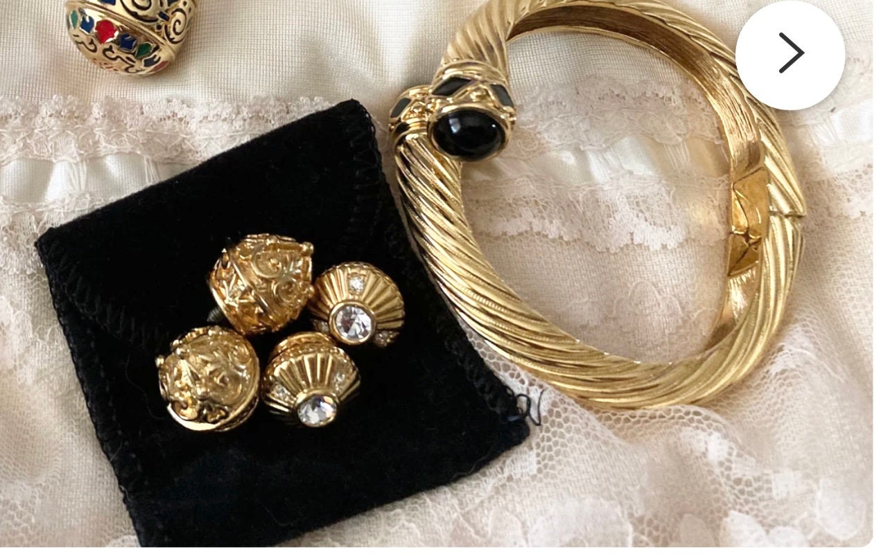 Joan Rivers Versatile Clamp Bracelet with 3 Separate Interchangeable Heads