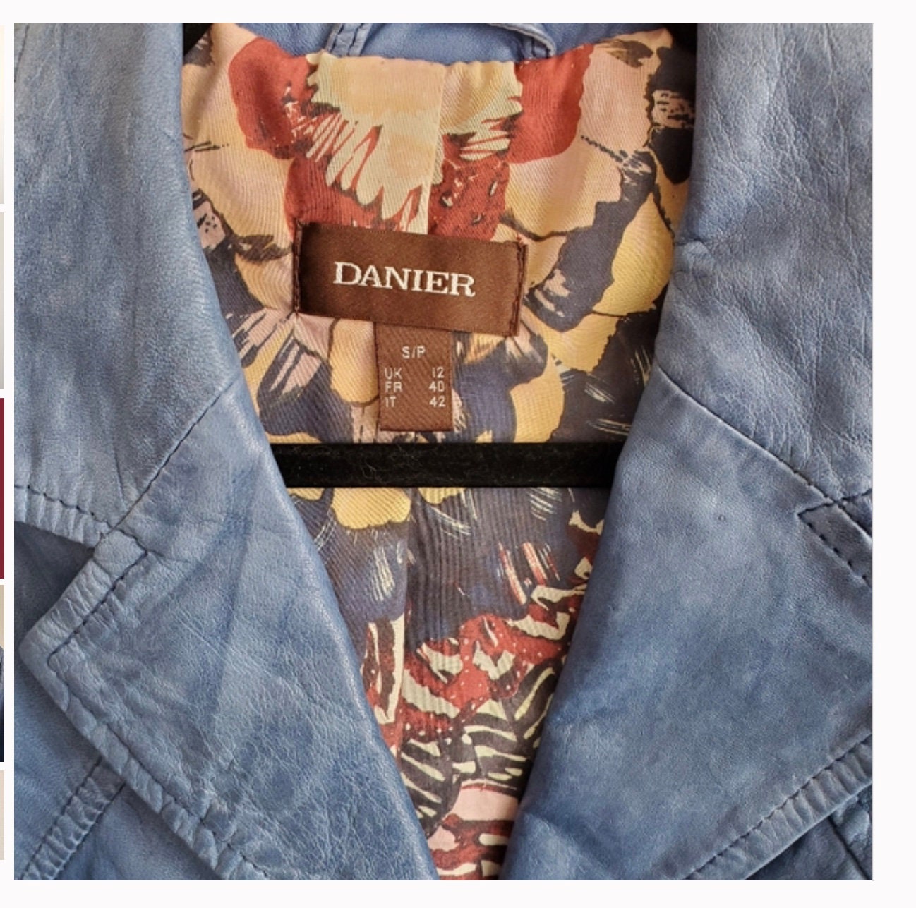 Vintage Danier Leather Blazer