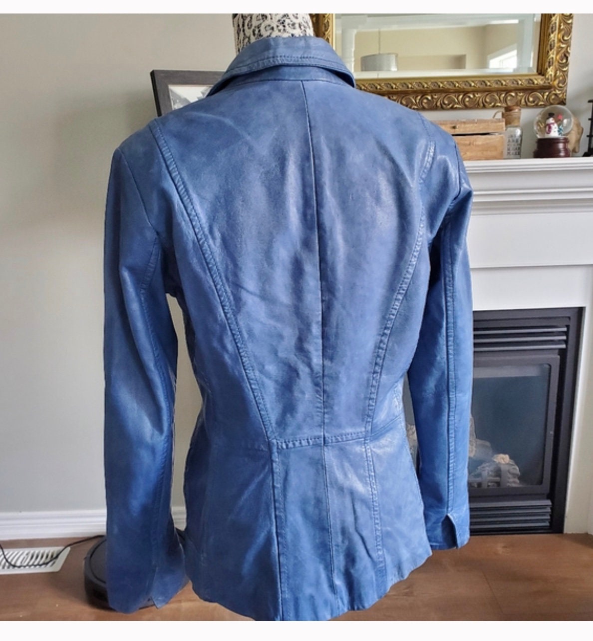 Vintage Danier Leather Blazer