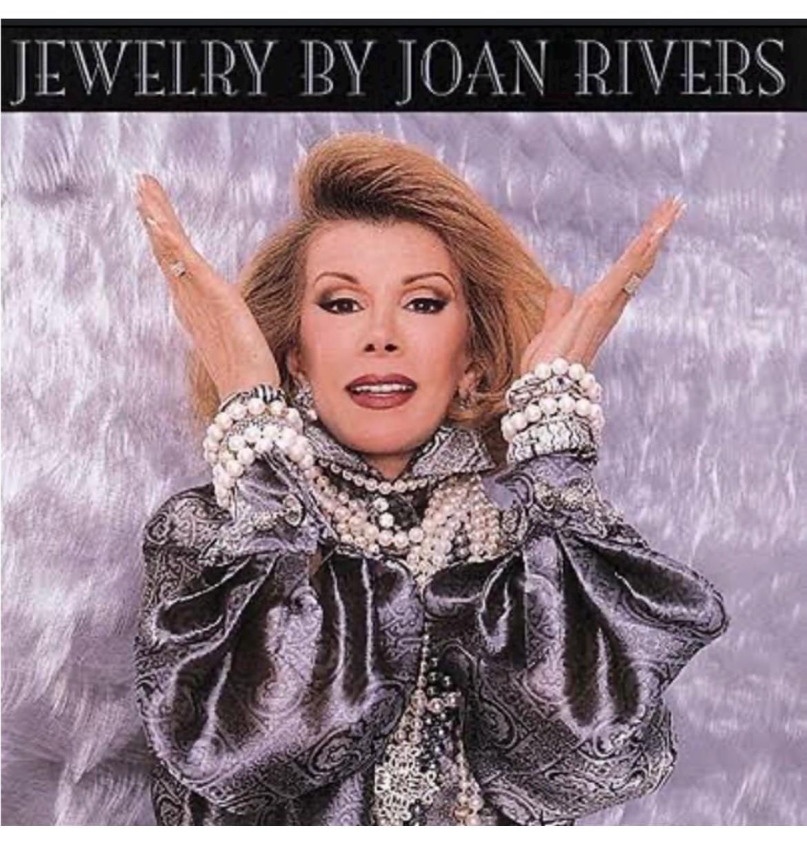 Signed Vintage Joan Rivers Statement Necklace