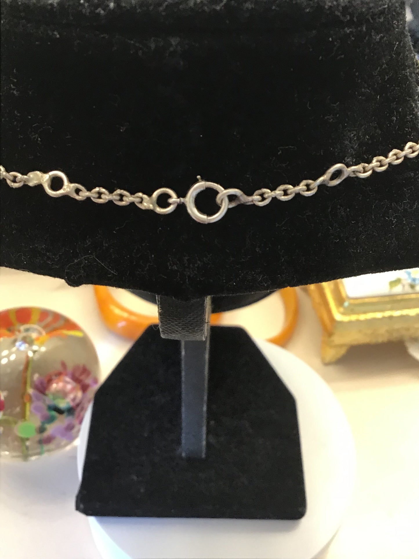 Vintage Labradorite Necklace - 925 Sterling Silver - Unique and Ethnically Inspired