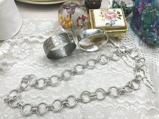 Vintage Jewellery Collectors Start Up Lot -  Signed Coach, Banana Republic, ALM