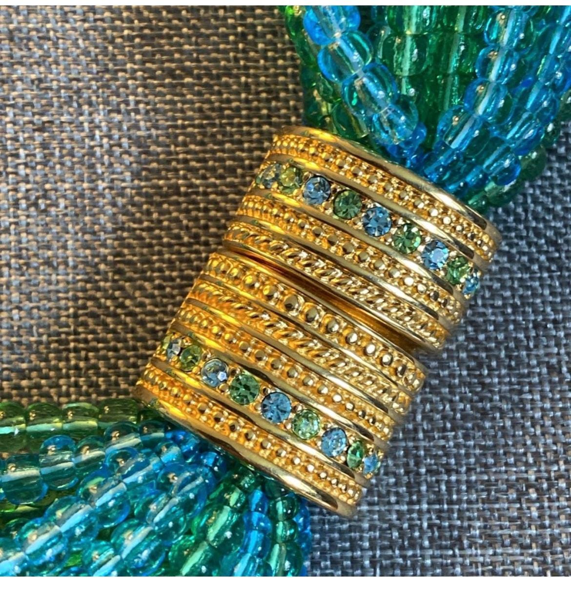 Signed Vintage Joan Rivers Statement Necklace
