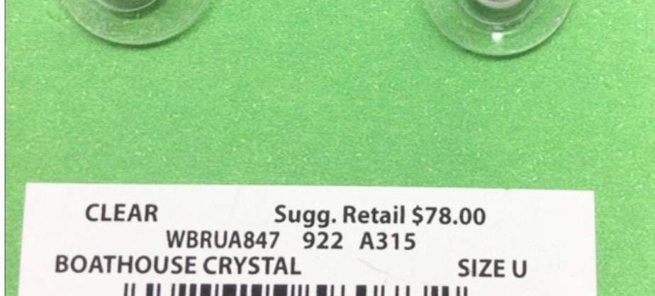 NWT KateSpade Boathouse Crystal Statement Earrings