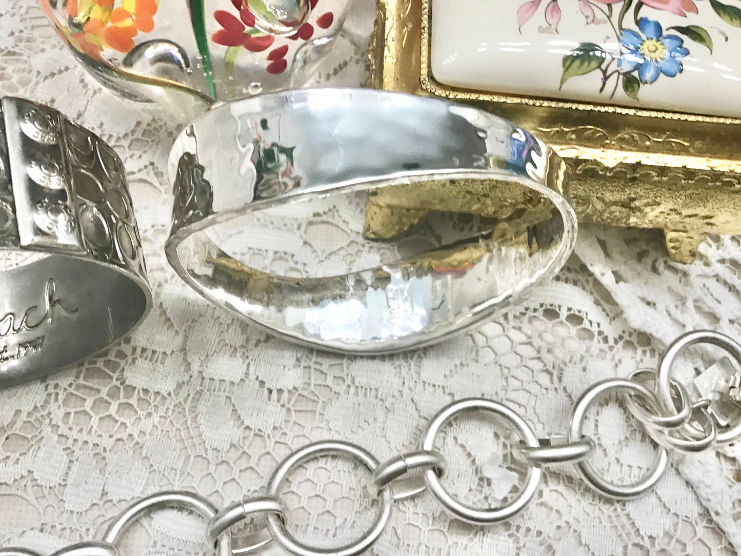 Vintage Jewellery Collectors Start Up Lot -  Signed Coach, Banana Republic, ALM