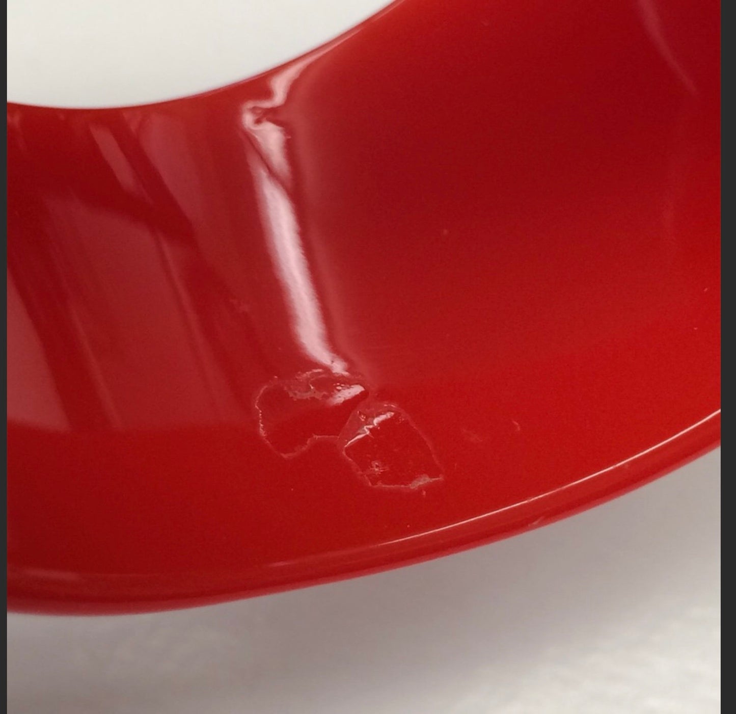 1960 Apple Juice BAKELITE ?semi transparent with a snakelike pattern  Bangle and Red Acylic Resin bangle